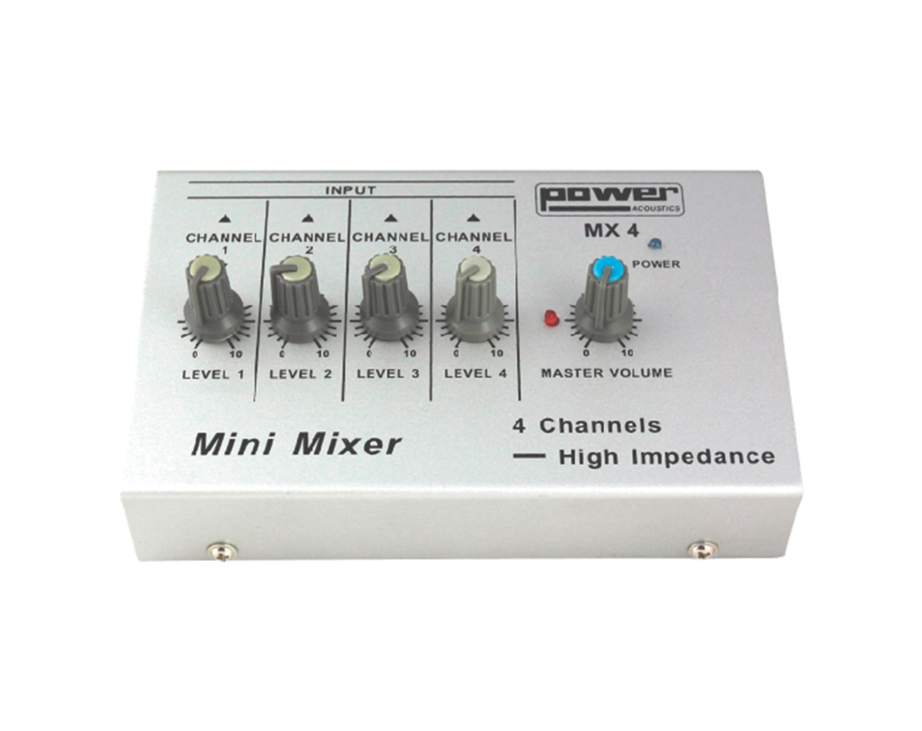 PowerAcoustics MX 4 Mixer without effects