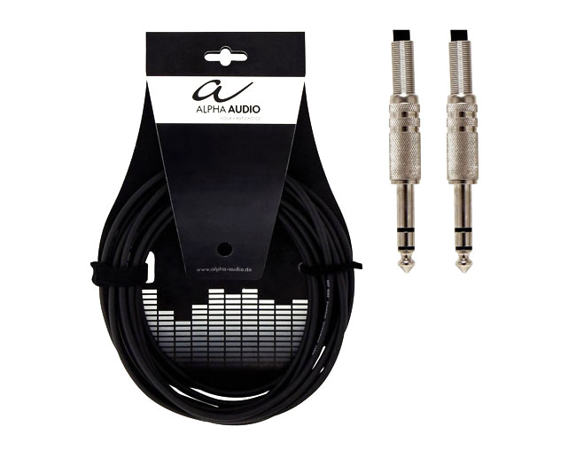 Alpha Audio 190025 3mt JackSt/JackSt Audio cable