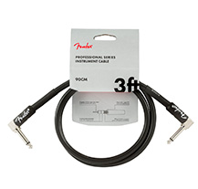 Fender Professional Series Black 90Cm Instrument Cable