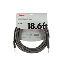 Fender Professional Series Gray Tweed 5,5mt Instrument Cable