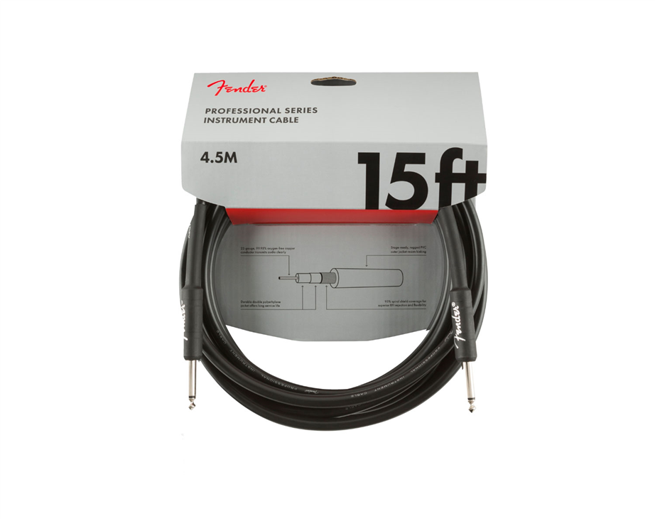Fender Professional Series 4,5mt Instrument Cable