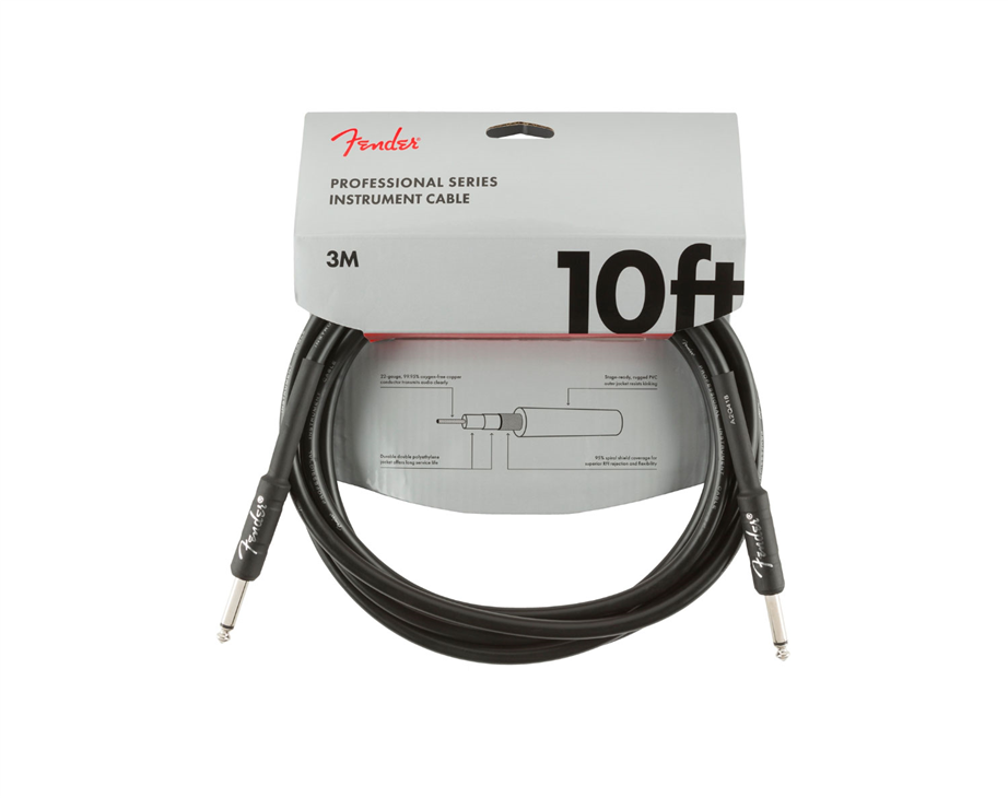 Fender Professional Series 3mt Instrument Cable
