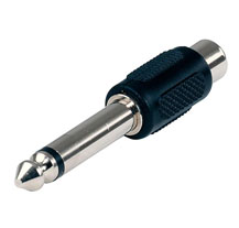 Alpha Audio 191607 RCA F/Jack M Adapter Plug