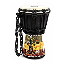 Meinl HDJ7-XXS Gecko Design 2"x08" Mini Djembe