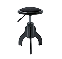 Ludi 552 Redondo Black Piano Bench