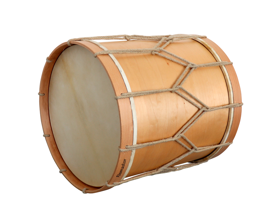 Bombo Tradicional 18" Adamastor Alfaia Abedul Natural