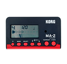 Korg MA-2 Black/Red Digital Metronome