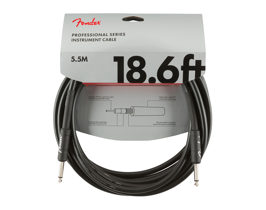 Cabo Instrumento Fender Professional Series Black