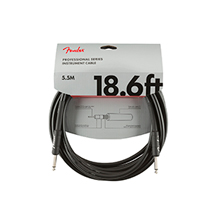 Fender Professional Series Black Instrument Cable