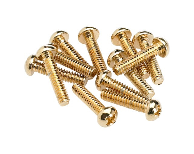 Fender Pickup and Selector Switch Mounting Screws Dorado