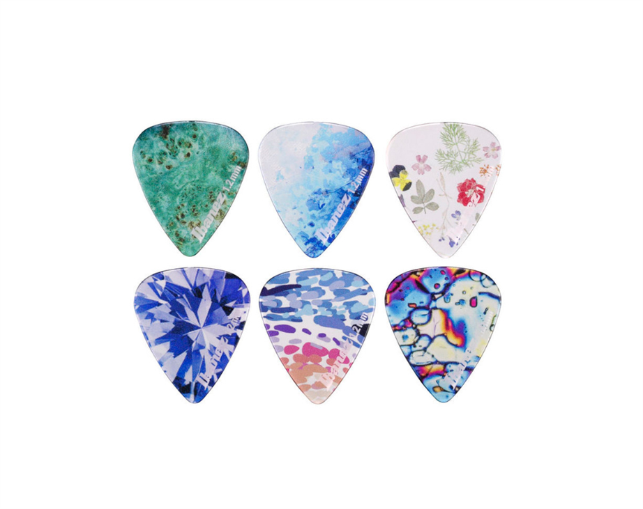 Ibanez PCP14MH-C1 Kaleido Guitar Pick 6-Un