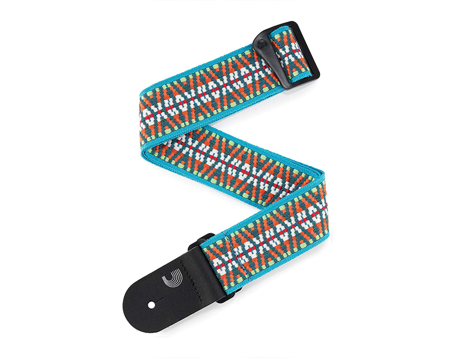 D'Addario 50G09 Woven Sunset Hootenanny Guitar Strap