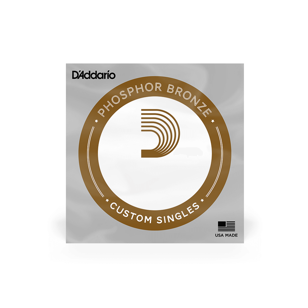D'Addario Phosphor Bronze PB053 Individual Acoustic Guitar String