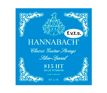 Hannabach 815HT Blue High Tension Classical Guitar String Set