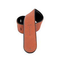 Martin 0028 Deluxe Brown Guitar Strap