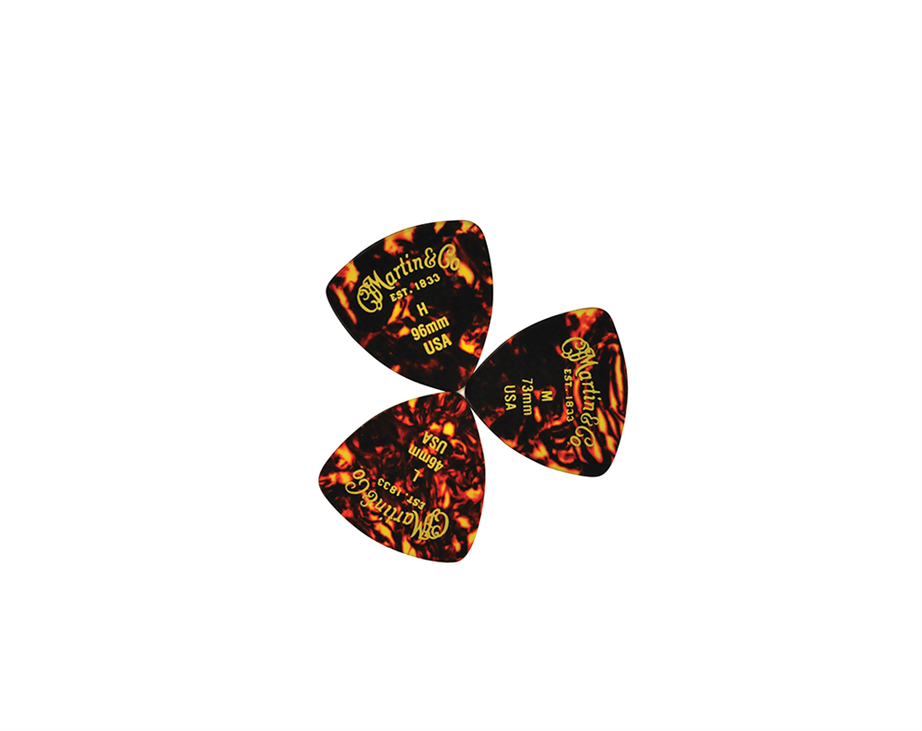 Palheta Martin 346 Medium Celluloid Shell