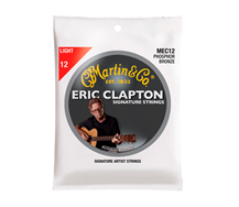 Martin MEC-12 Eric Clapton Signature Phosphor Bronze 012-054 Acoustic Guitar String Set