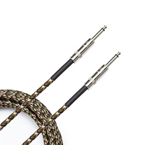 D'Addario PW-BG-10CF Camouflage Green 3,05mt Instrument Cable