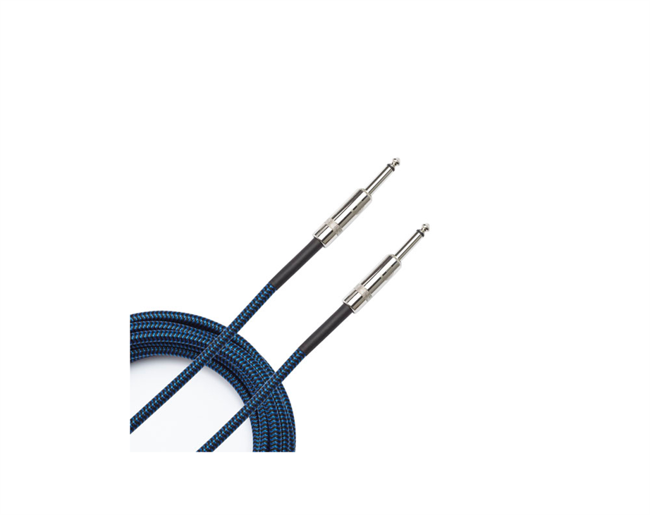 D'Addario PW-BG-15BU Blue 4,5mt Instrument Cable