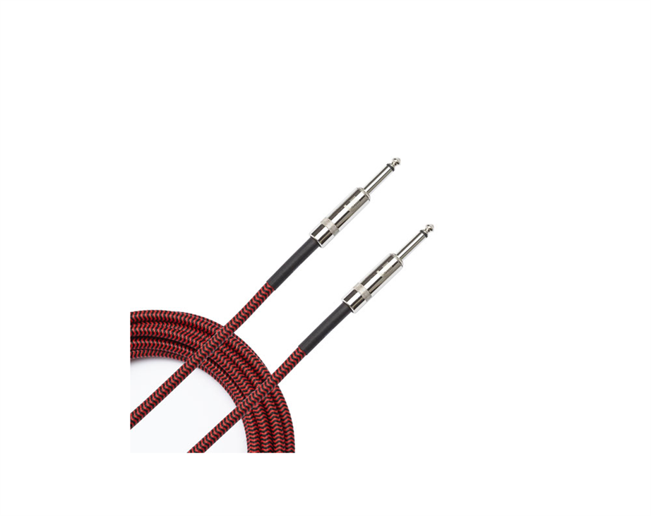 D'Addario PW-BG-20RD Red 6,10m Instrument Cable