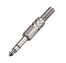 Soundsation SJ011S-B Stereo Jack Plug (6,3mm)
