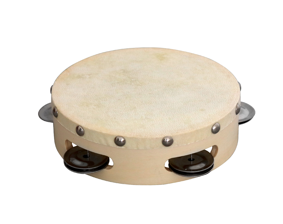 Pandeireta Adamastor 15cm Natural