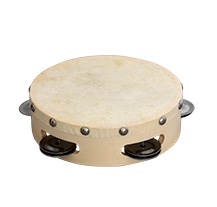 Adamastor 15cm Natural Tambourine