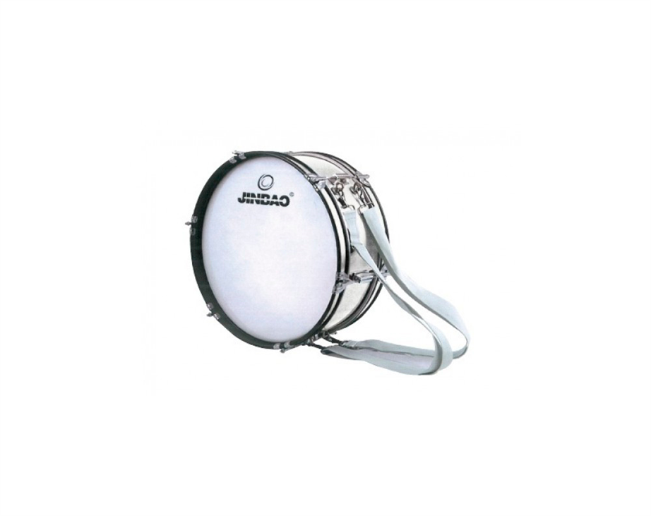 Bombo de Marcha Jinbao 1607 Junior Branco 16"x07"