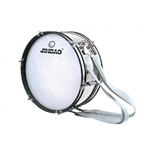Jinbao 1607 Junior White 16"x07" Marching Bass Drum