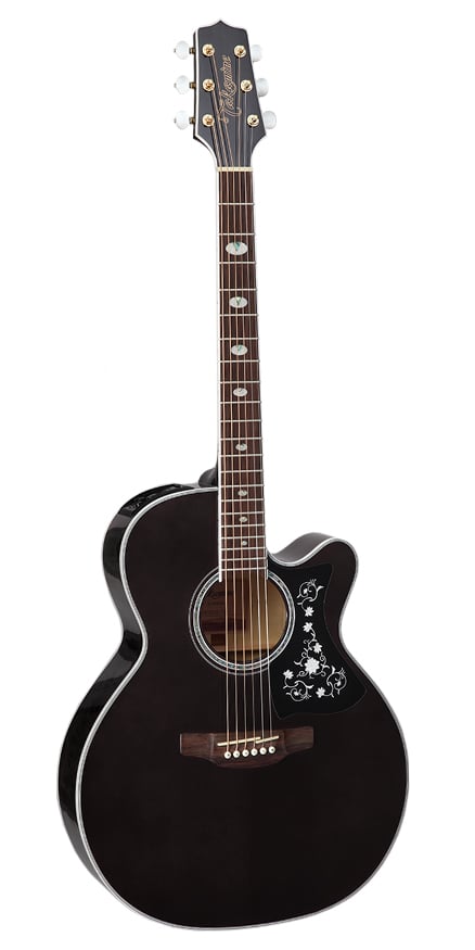 Takamine GN75CE Transparent Black Flame
