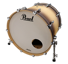Pearl MCT2218BX 22"x18" Satin Natural Burst Bass Drum