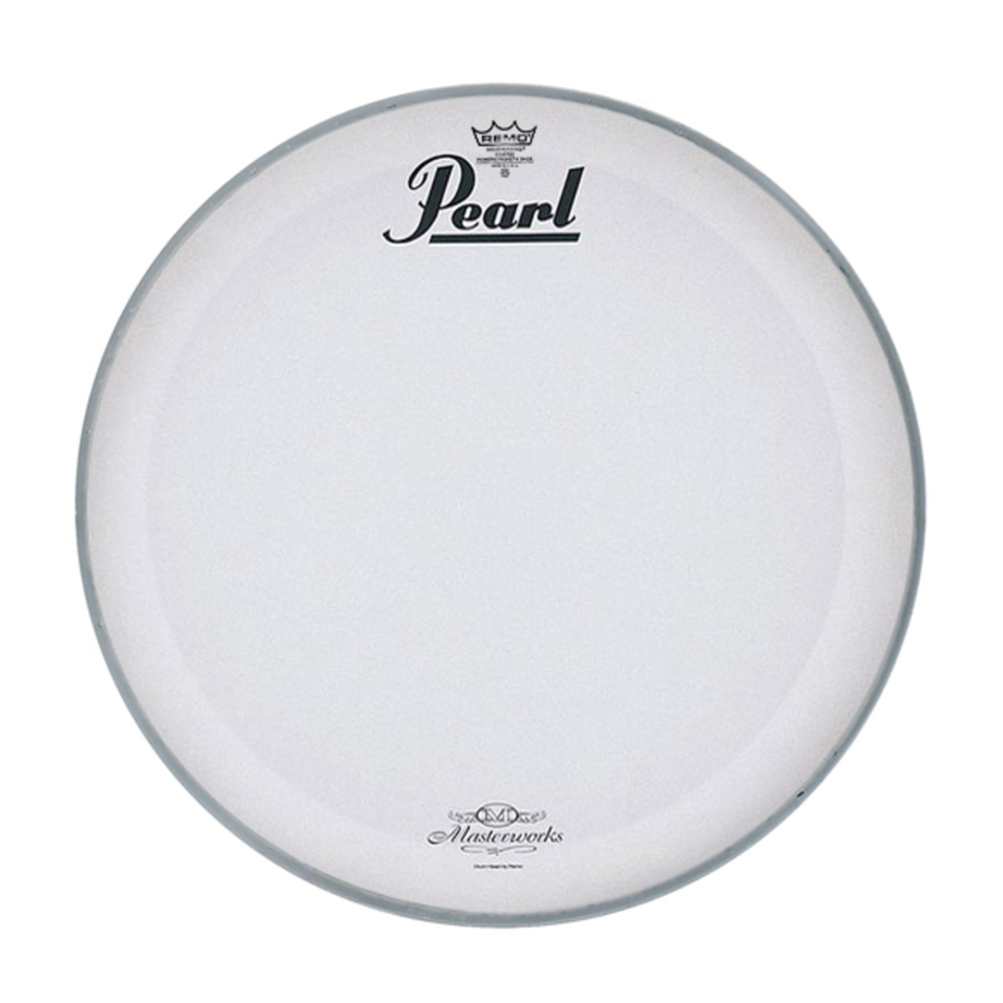 Pele Bombo Pearl MWH-20PL Coated Branco 20"