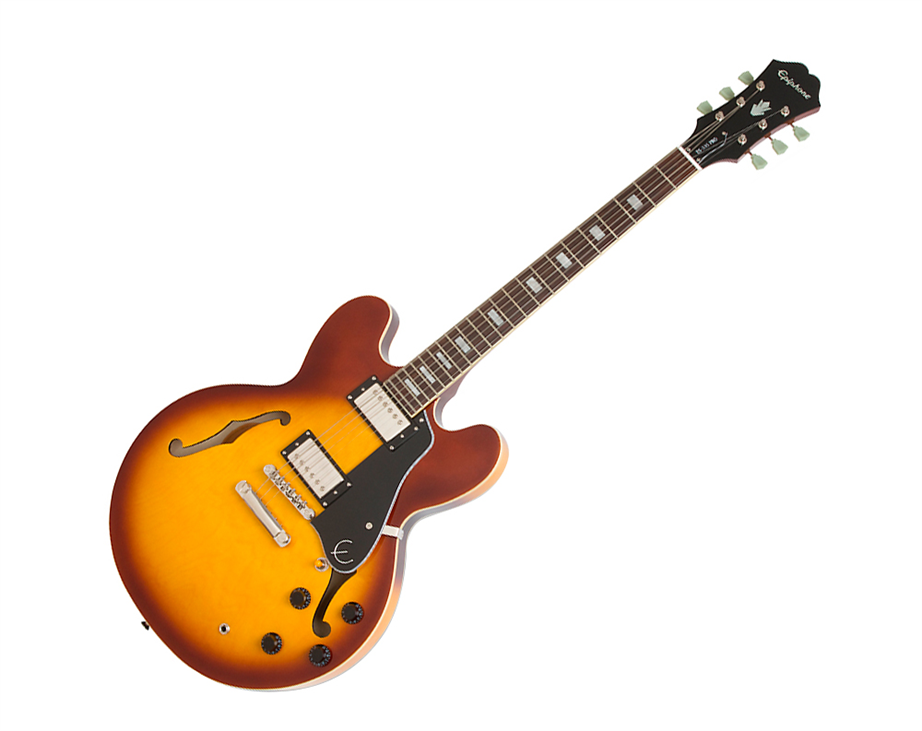 epiphone es 335 pro iced tea burst