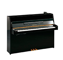 Yamaha b1 SC2 Silent Upright Piano Polished Black