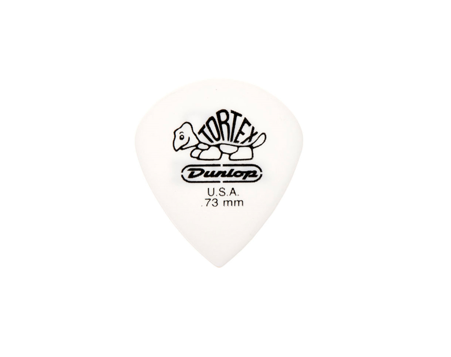 Jim Dunlop Tortex Jazz III White 0.73mm 12 UN Picks