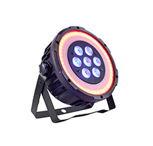 PowerLighting PAR 7x10W Quad Ring LED Projector