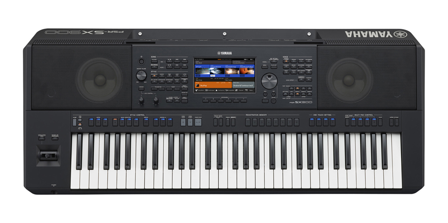 Teclado yamaha PSR-E473 Arranjador + fonte e estante partitura - Home