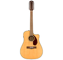 Fender CD140SCE-12 WA Natural 12 String Electro Acoustic Guitar