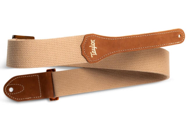 Taylor GS Mini Tan Suede Guitar Strap