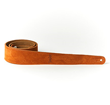 Taylor Embroidered Suede 2,5" Honey Gold Guitar Strap