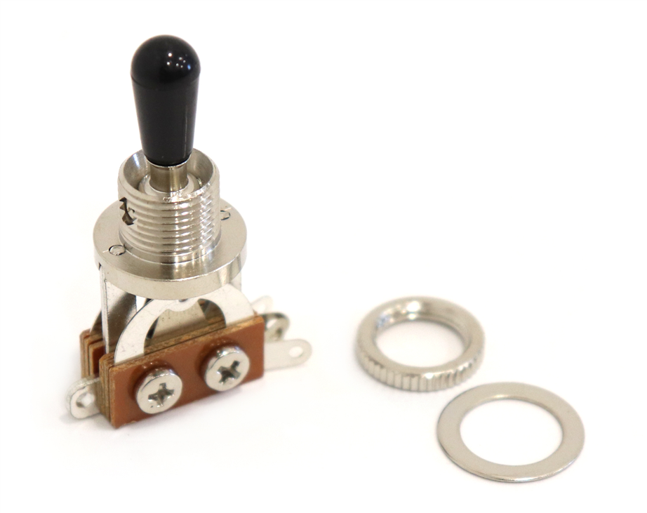PartsLand 093 Black 3 Way Switch