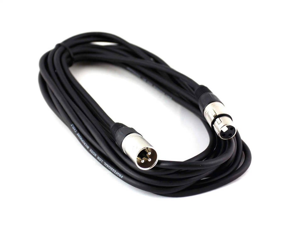 PowerAcoustics CAB2021 6mt xlrF/xlrM Microphone Cable