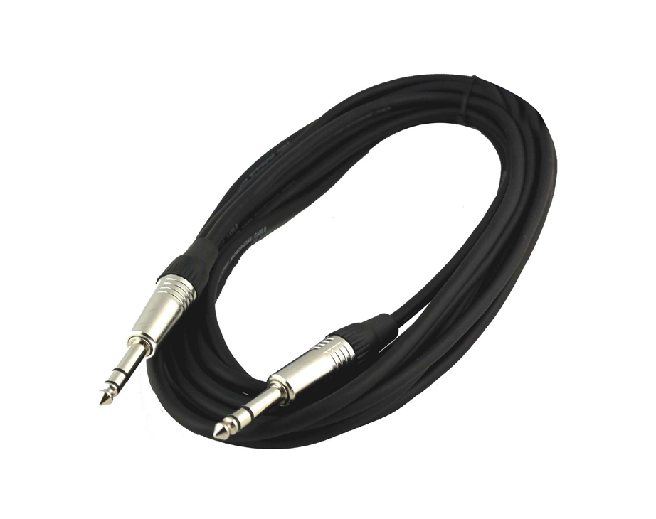 PowerAcoustics CAB2009 JackSt M/JackSt M 1,5mt Audio cable