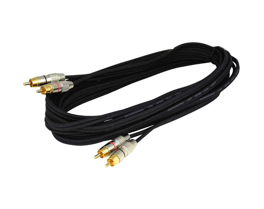 PowerAcoustics CAB2121 2xRcaM/2xRcaM 6mt Audio cable