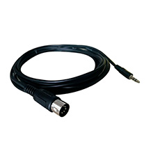 Cable MIDI PowerAcoustics CAB2214 1,5 mt mJack/Din5P