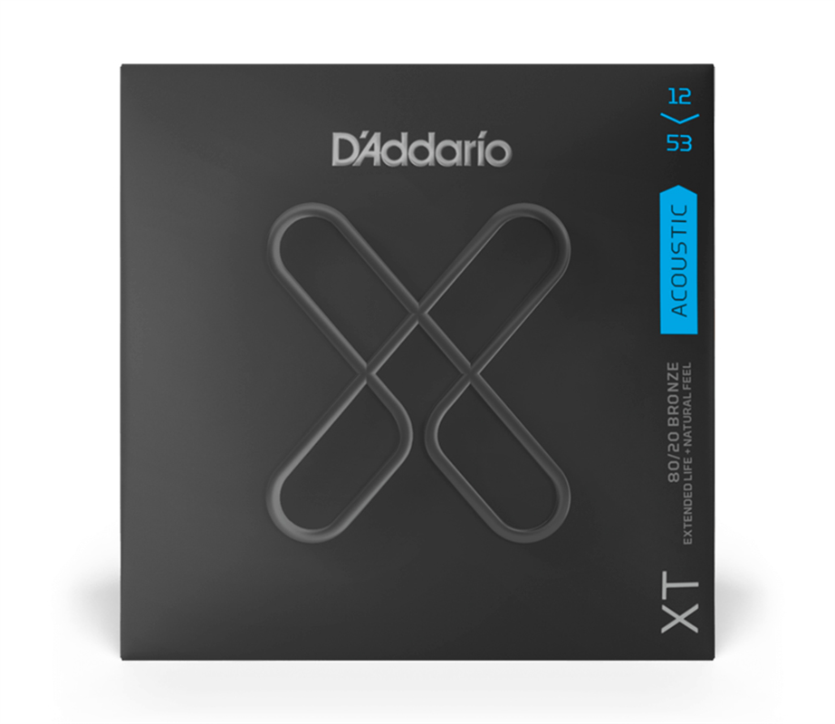 D'Addario XTABR1253 012-053 Acoustic Guitar String Set