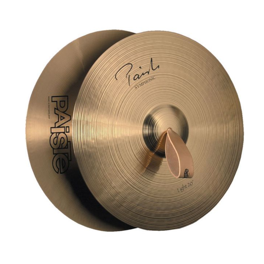 Paiste Symphonic Medium Light 20" Orchestral Cymbals