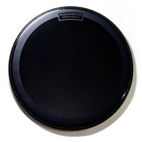 Aquarian REF16SK Superkick II Reflector Black 16" Bass Drum head