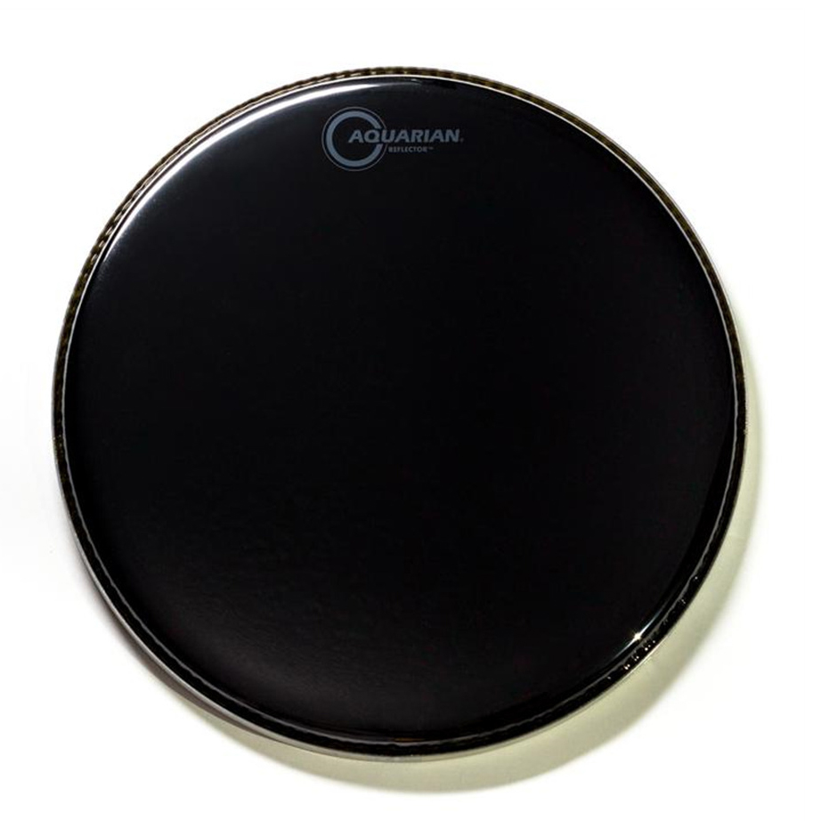 Pele Bombo 22" Aquarian REF22SK Black Superkick II Reflector