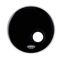 Evans BD18REMAD Black 18" Resonant Bass Drum head